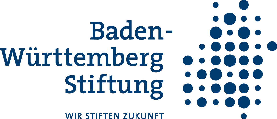 Logo der Baden-Württemberg Stiftung im Blau