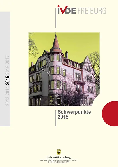 Broschüre Schwerpunkte 2015.