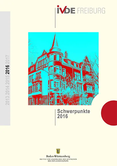 Broschüre Schwerpunkte 2016.
